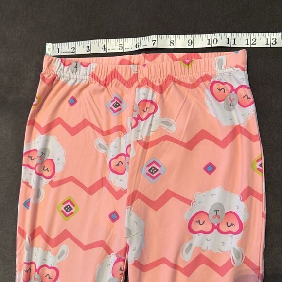 Girl’s Jellifish Kids Llama Pajama Set 3 Piece Size 10 NWT - Picture 9 of 14